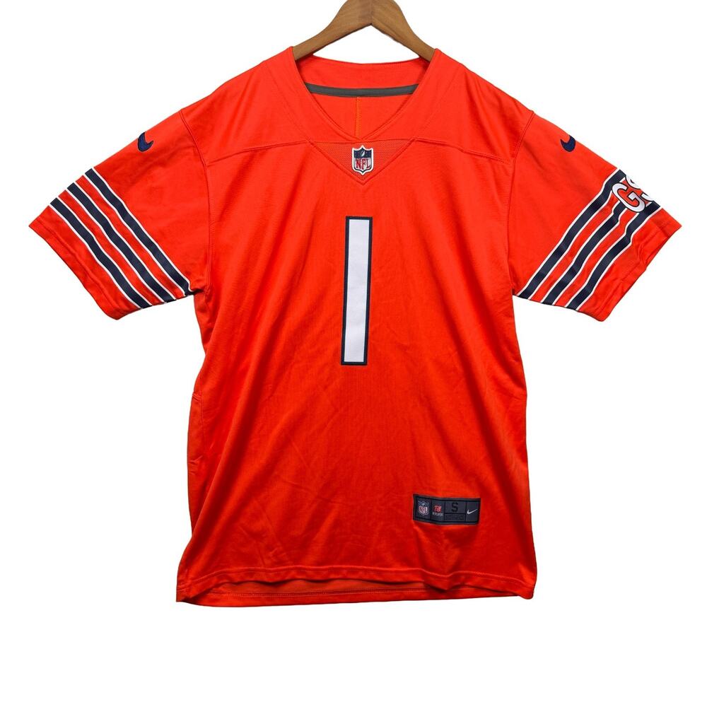 Justin Fields Chicago Bears Nike On Field Dri Fit Stitched NFL Jersey Size S